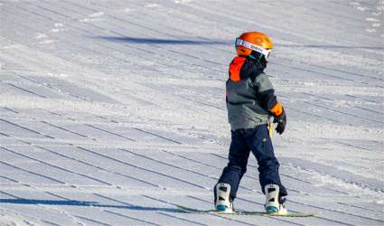Sunridge Ski Area in Edmonton, featuring the local winter recreation destination.
