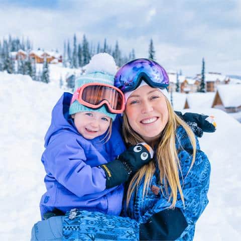 Big White Ski Resort winter recreation destination in the Okanagan region of British Columbia.