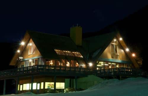 Winter recreation at Fairmont Hot Springs Resort in the Columbia Valley, British Columbia.